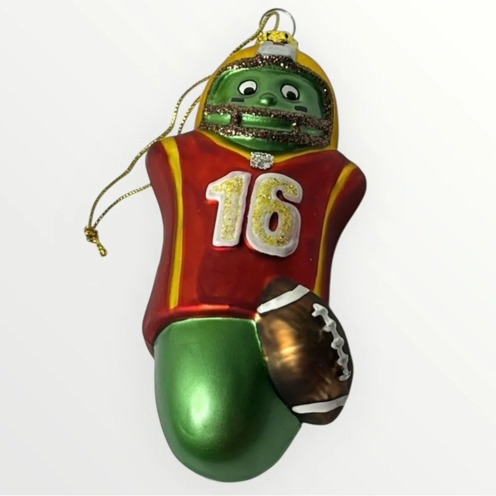 Glass Figure Ornaments‎ Lot of 8 Hanging Christmas Decor Santa